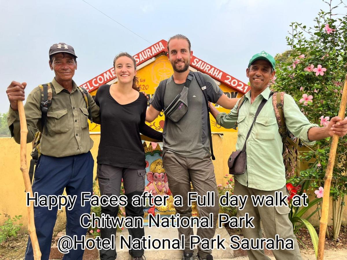 Hotel National Park Sauraha- Homely Stay And Peaceful Location With Jungle Safari Arrangements エクステリア 写真