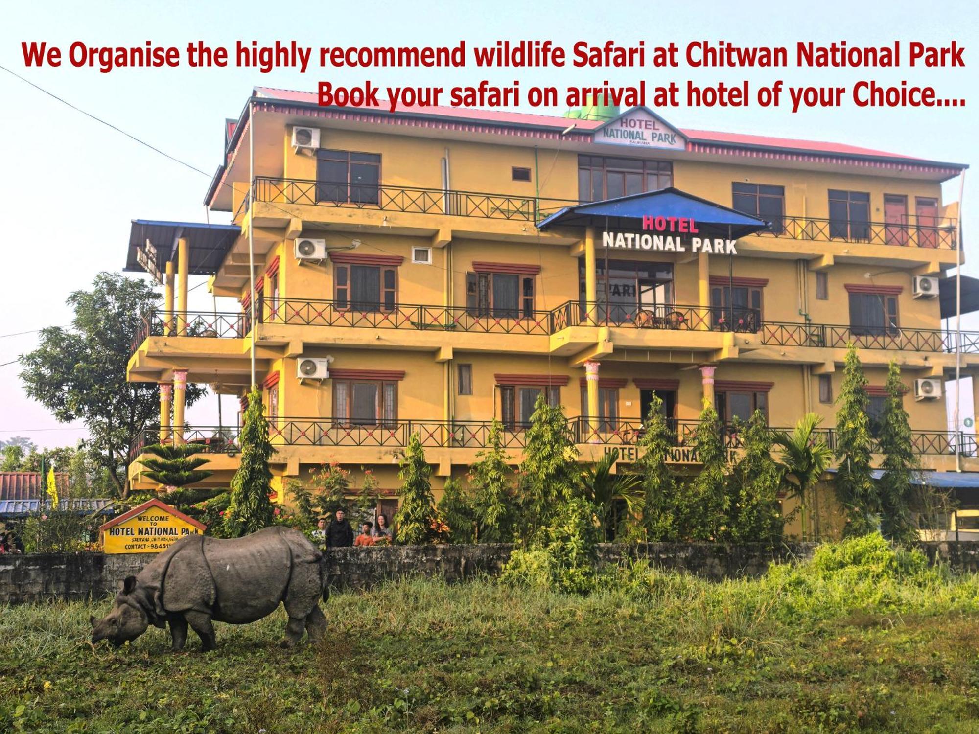 Hotel National Park Sauraha- Homely Stay And Peaceful Location With Jungle Safari Arrangements エクステリア 写真